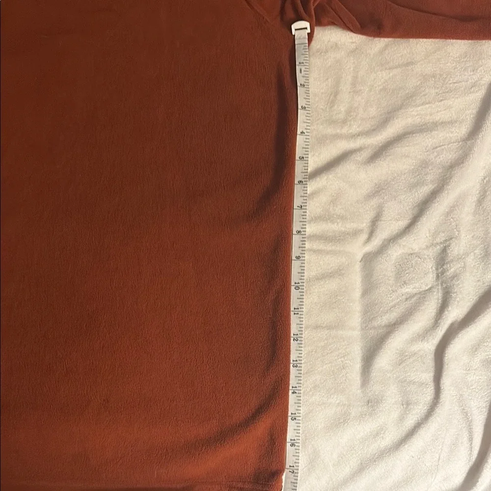 The North Face Burnt Orange Fleece‎ Pullover
